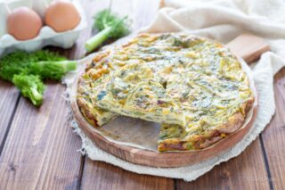 frittata di finocchi al forno
