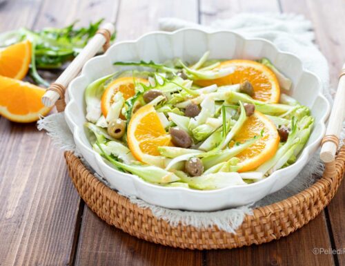 Insalata di puntarelle e arance