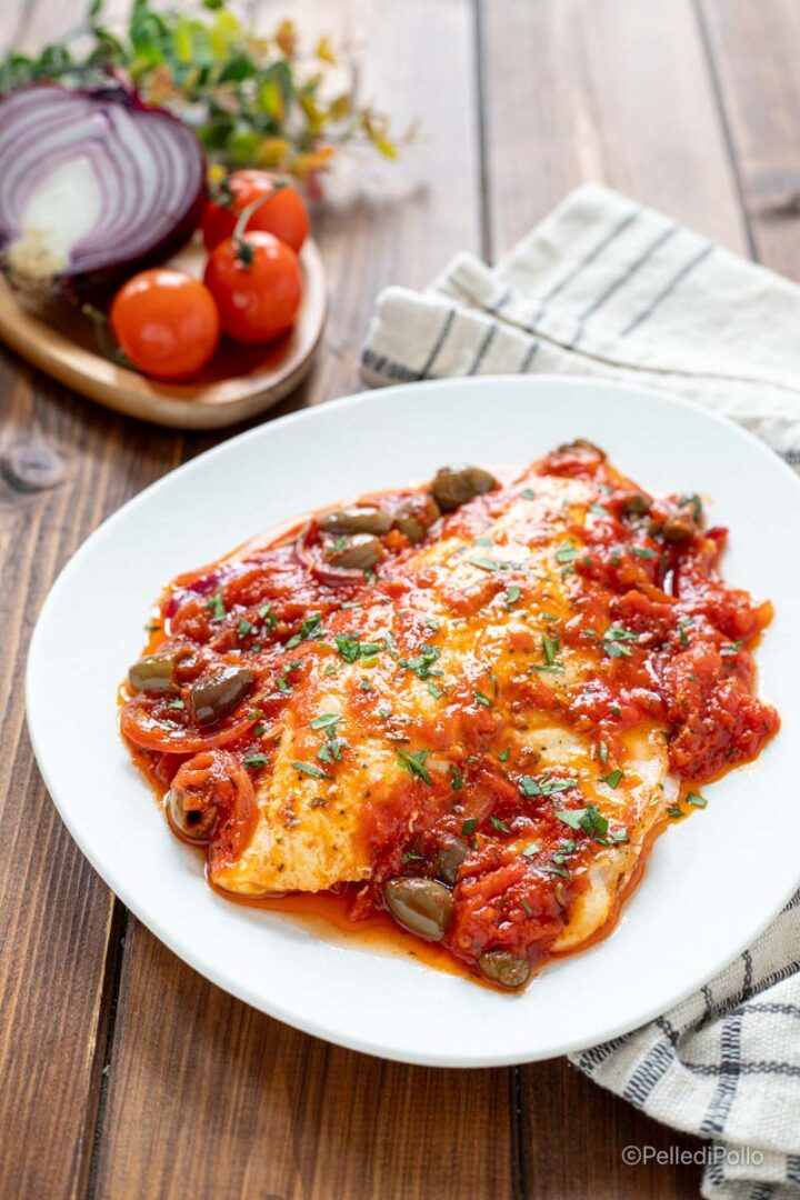 orata in padella alla siciliana