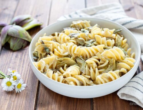 Pasta ai carciofi e mascarpone