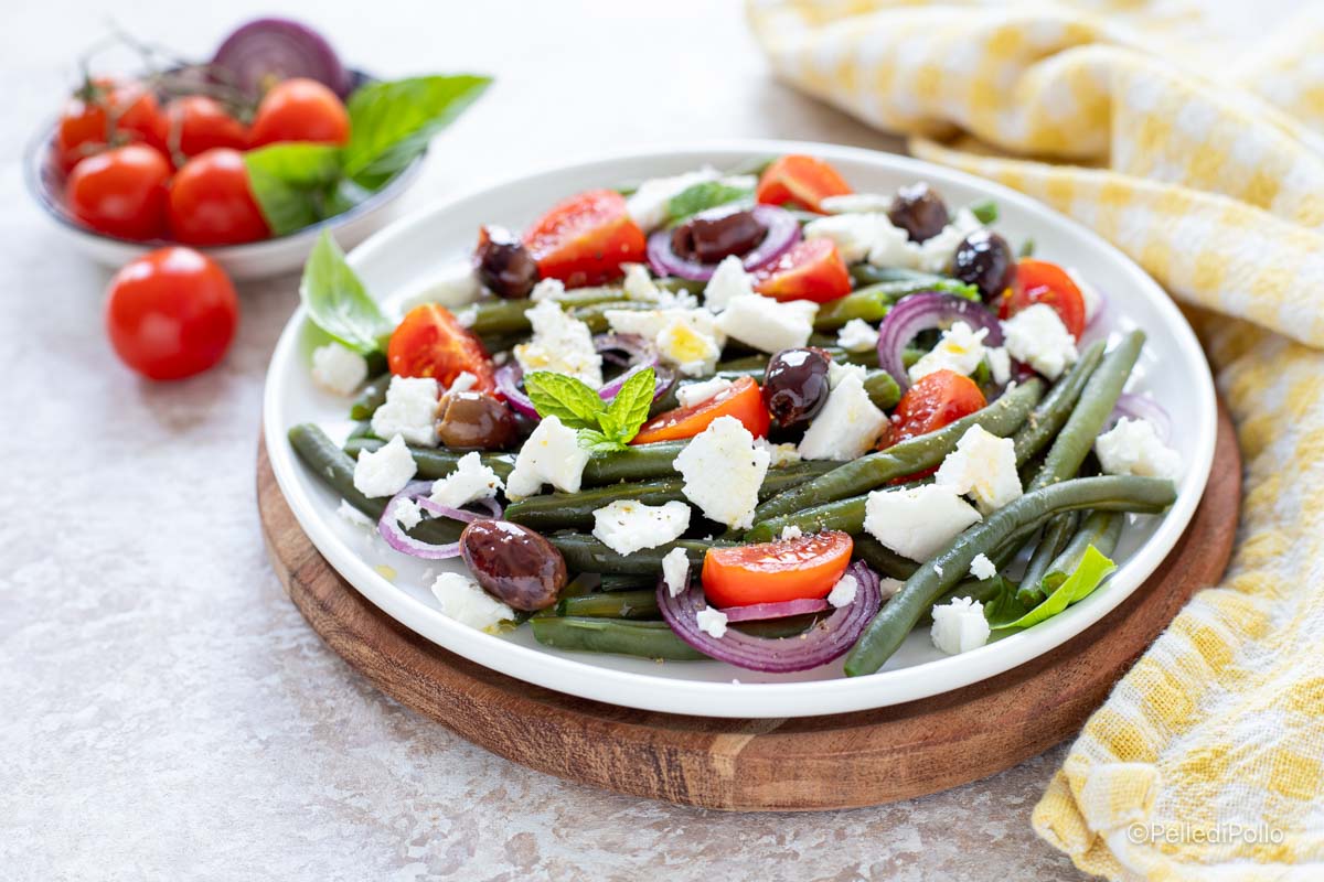 insalata di fagiolini alla greca