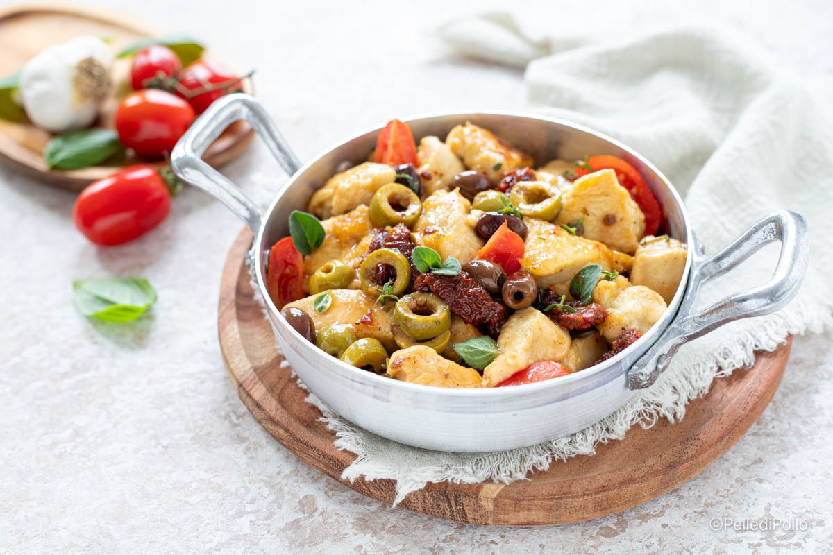 spezzatino di pollo saporito