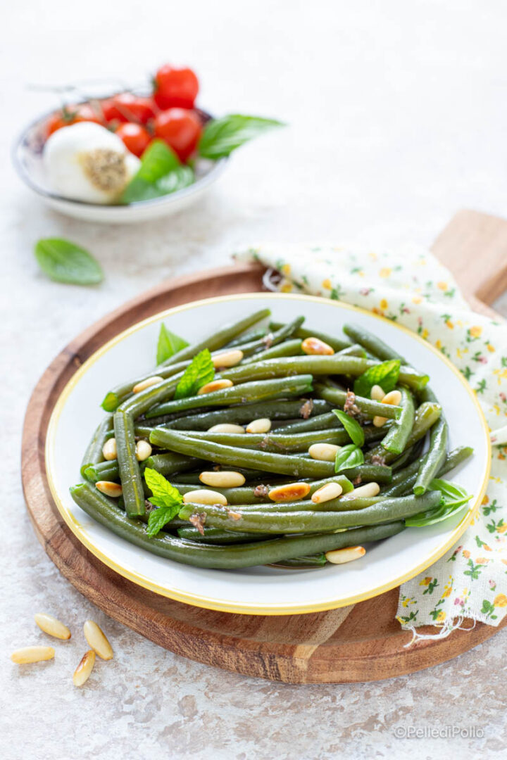 insalata di fagiolini alla ligure