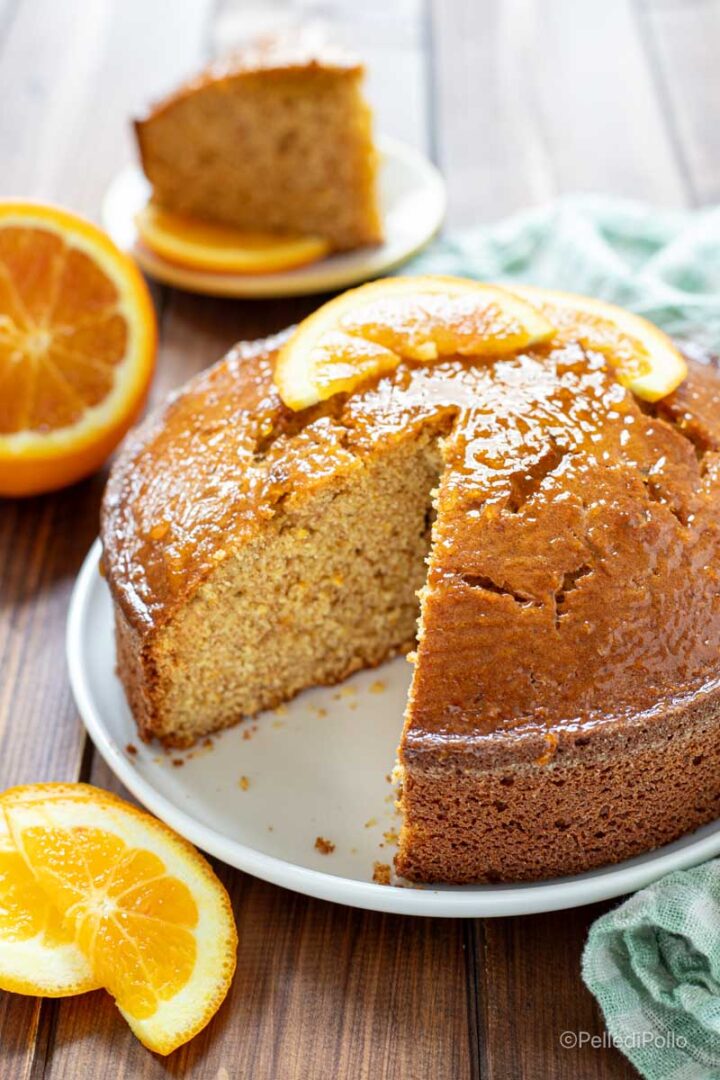 torta pan d'arancio senza burro