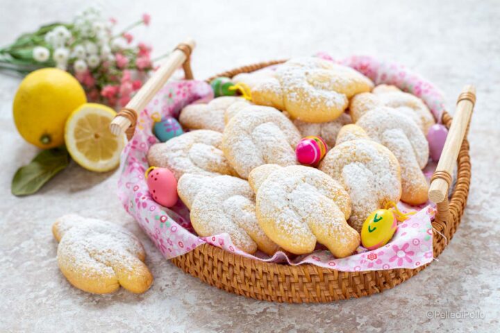 biscotti colombine di Pasqua