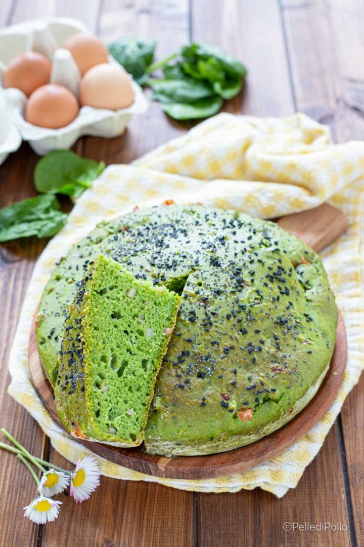 torta salata soffice agli spinaci