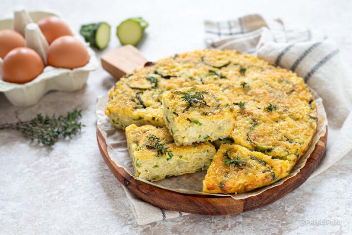 torta di riso e zucchine