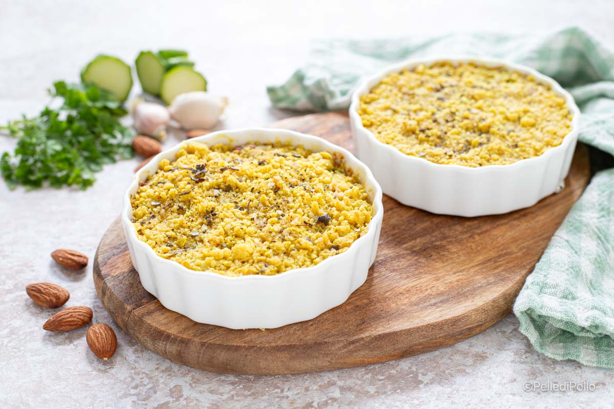 crumble di zucchine
