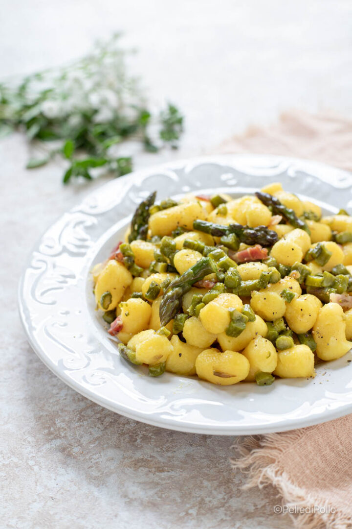 gnocchi agli asparagi