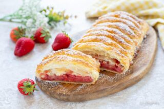 strudel di fragole