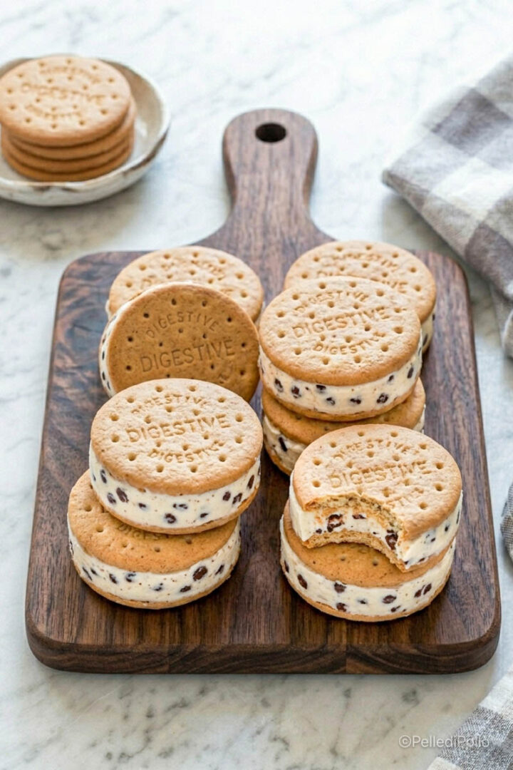 biscotti gelato senza gelatiera
