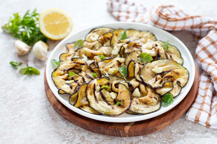 carpaccio di melanzane