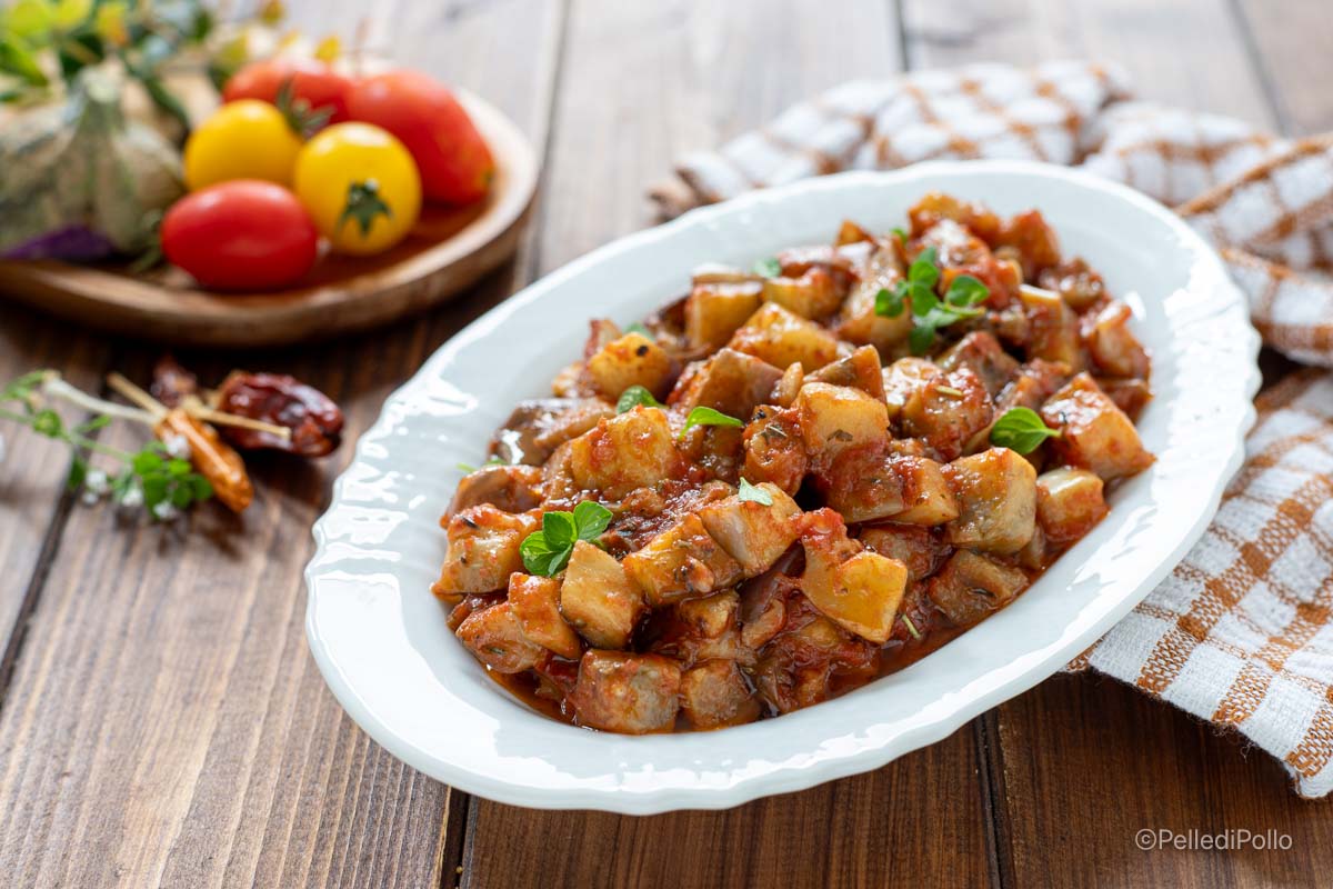 melanzane all'arrabbiata