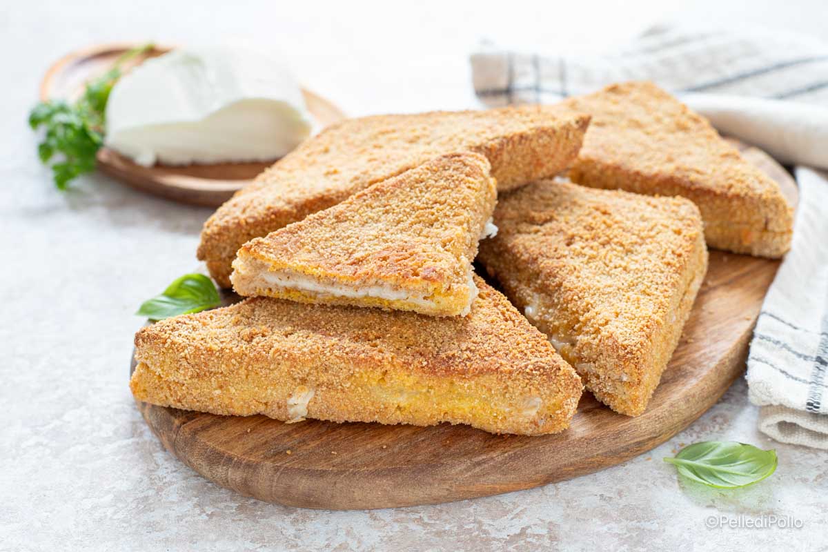 mozzarella in carrozza al forno