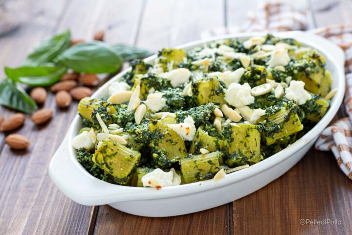 pasta ricotta e spinaci al forno