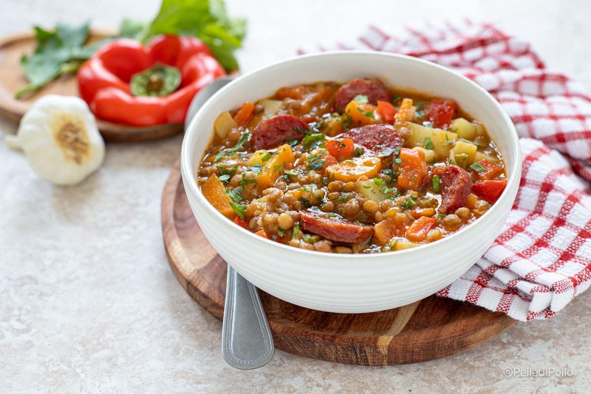 zuppa di lenticchie spagnola