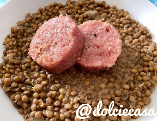 Lenticchie e cotechino