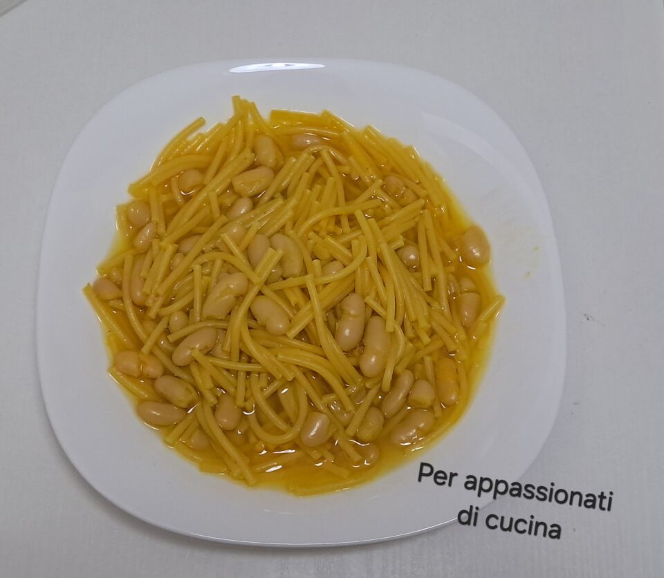 Minestra di fagioli cannellini