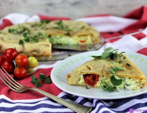 Torta salata ricotta e zucchine