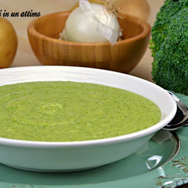 vellutata di broccoli ottobre
