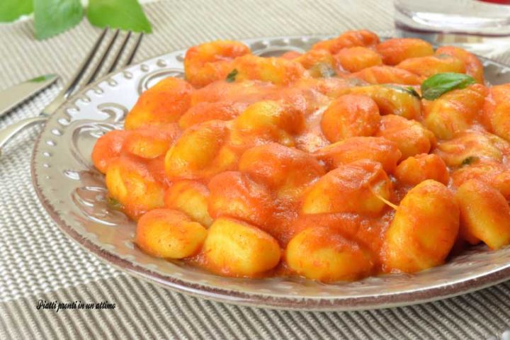 gnocchi alla pizzaiola