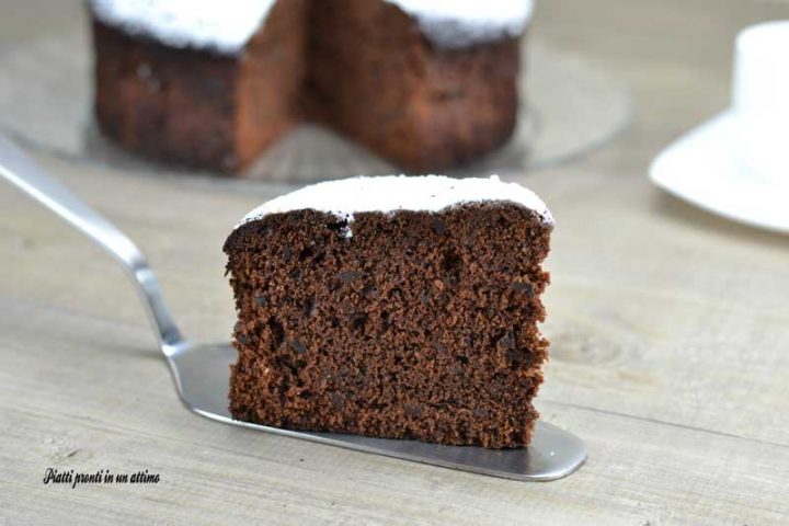 TORTA MORBIDA AL CACAO SENZA BURRO - RICETTA FACILE