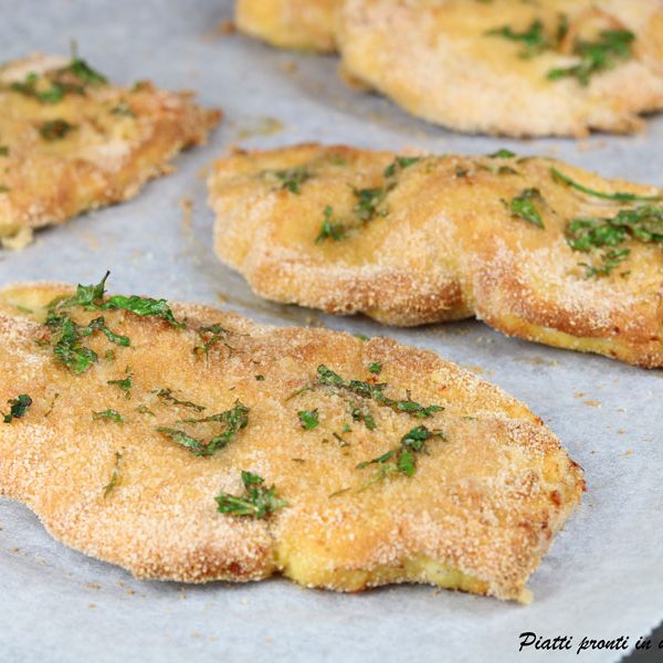 cotolette di pollo al forno
