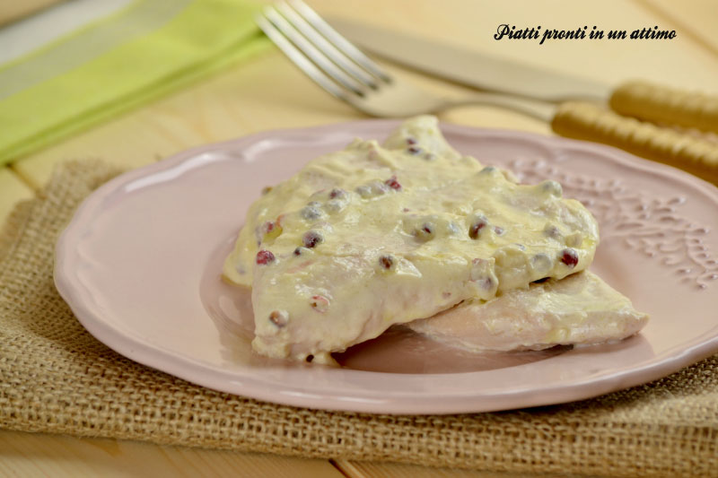 tacchino al pepe rosa