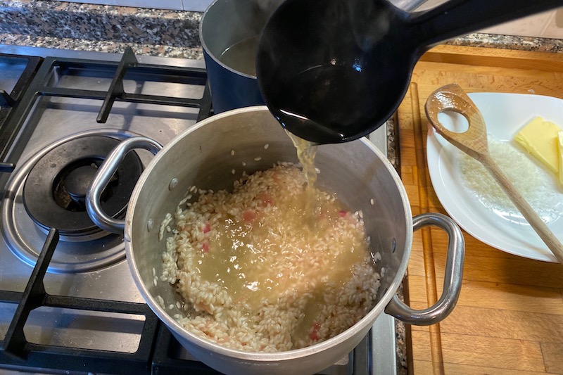 Come si fa il risotto