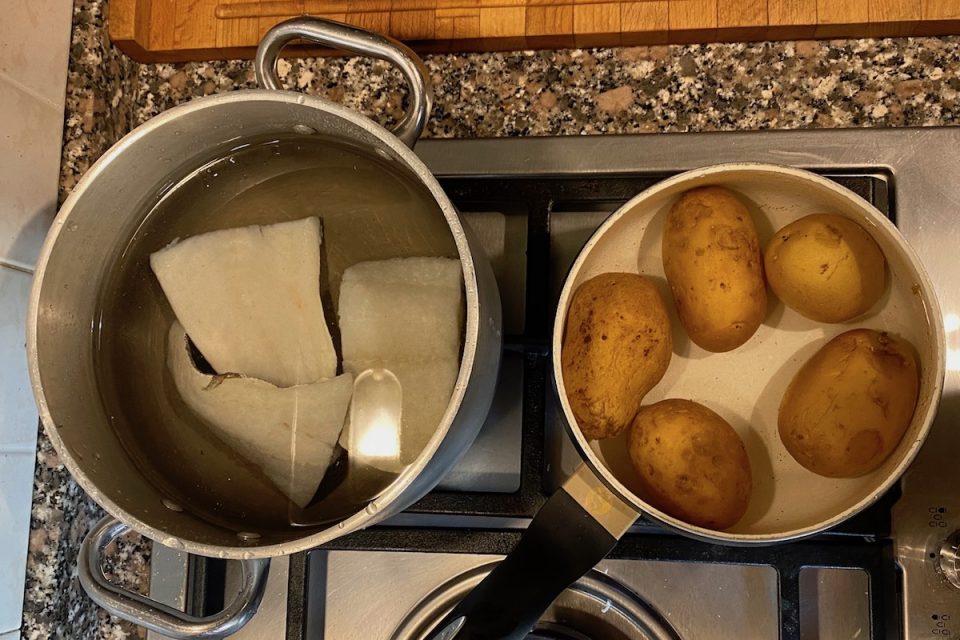 Pasticcio di baccalà e patate