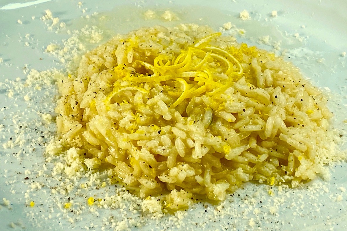 Risotto Al Limone La Cucina Di Piero Benigni E La Tradizione Italiana