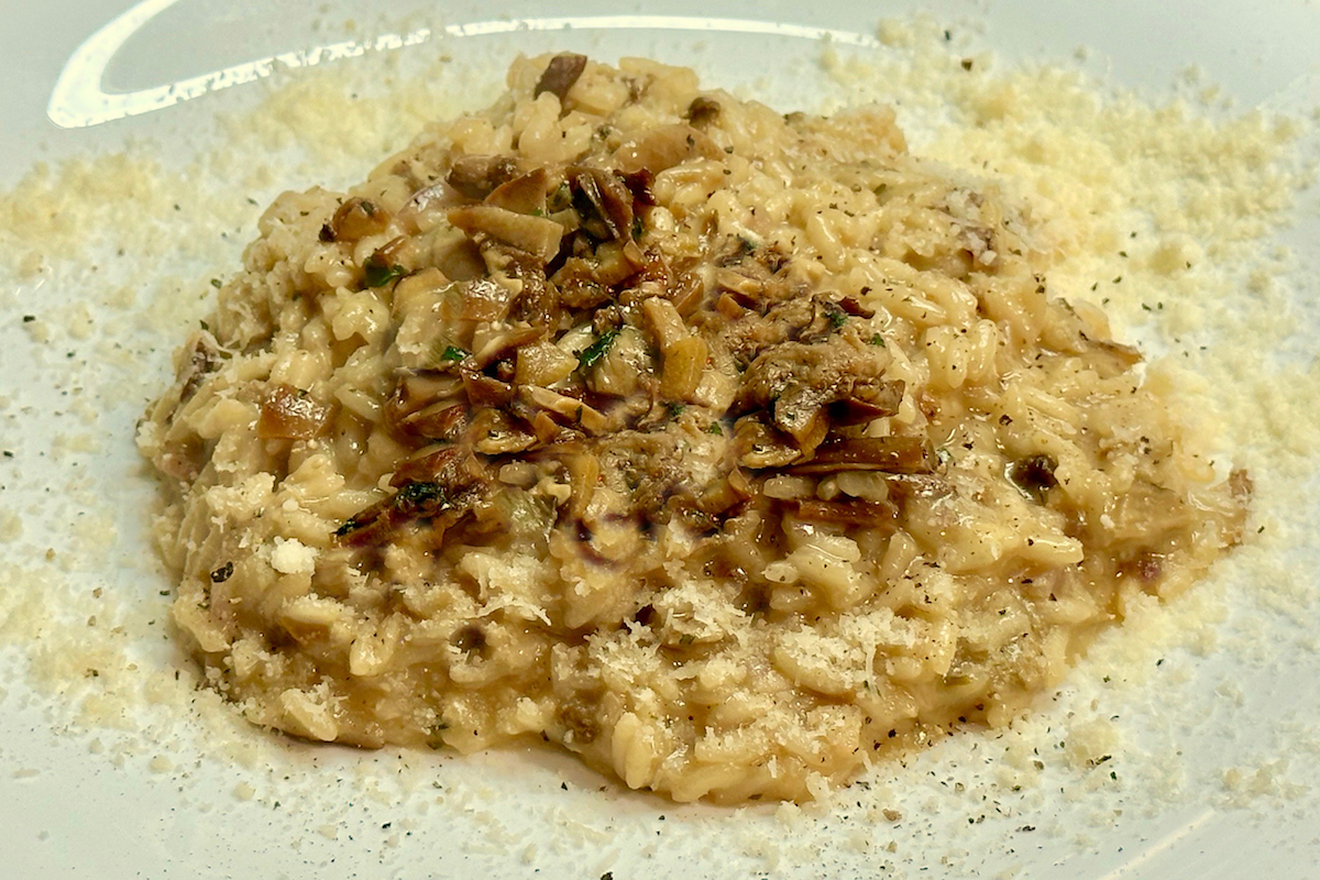 Risotto con porcini secchi - la cucina di piero benigni e la tradizione