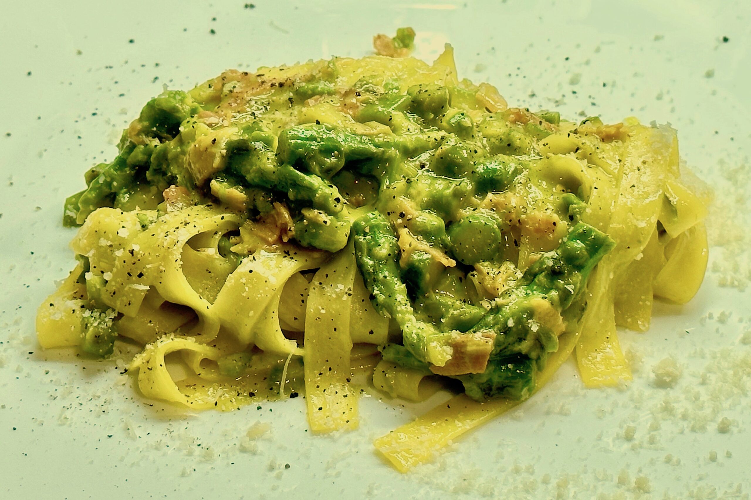 Tagliatelle Agli Asparagi - La Cucina Di Piero Benigni E La Tradizione