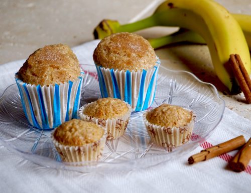 Muffin alle Banane e Cannella