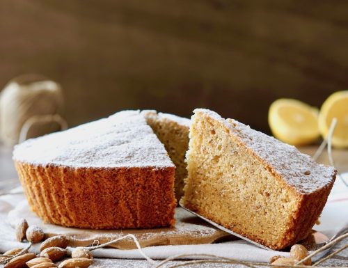 Torta di Mandorle, Limone e Zenzero