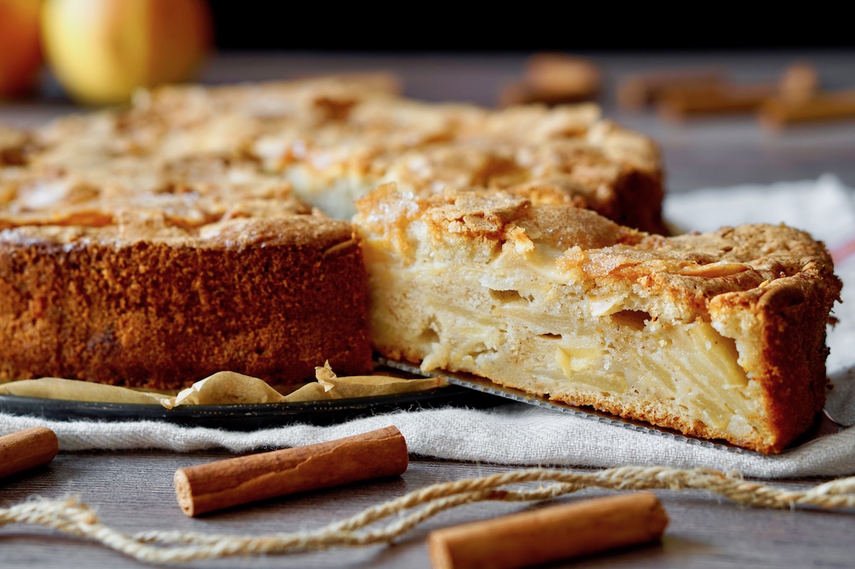 Torta di Mele Glassata