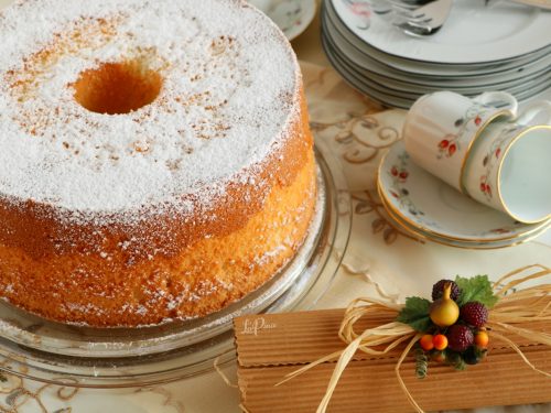 Chiffon Cake….una torta divina!