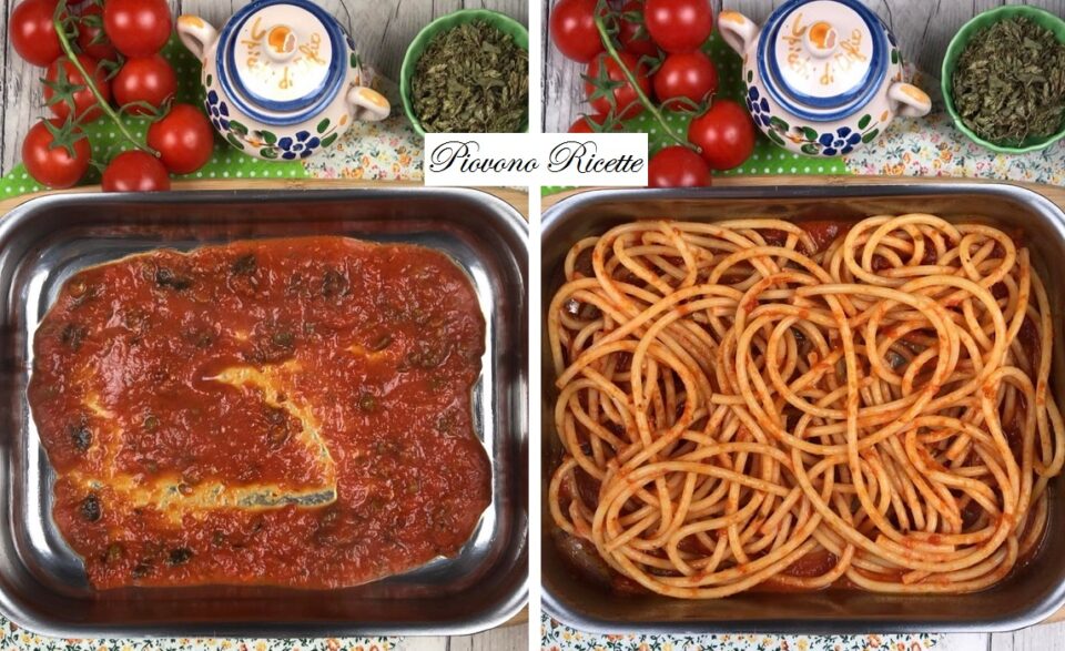 bucatini alla pizzaiola