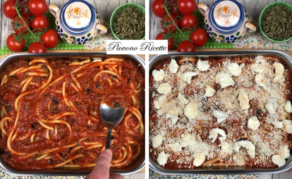 bucatini alla pizzaiola