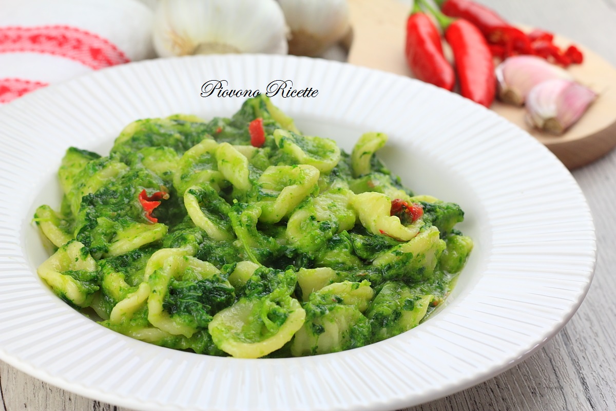 orecchiette con cime di rapa - ricetta della nonna