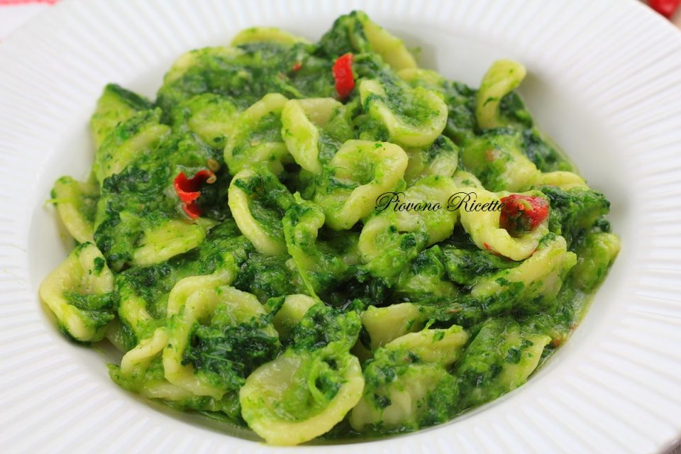 orecchiette con cime di rapa