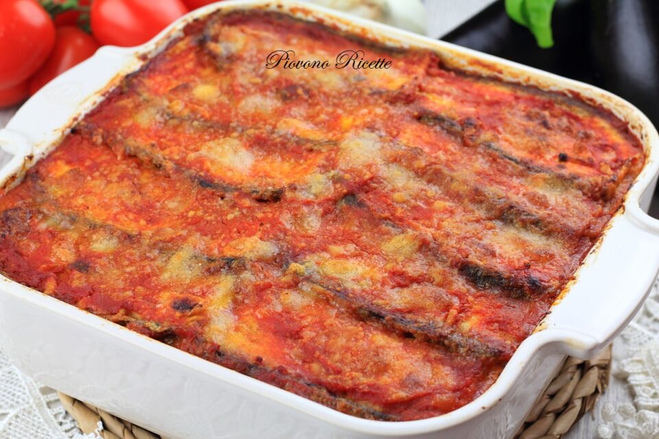 parmigiana di melanzane alla barese