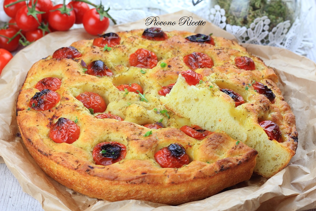 Sunrise Tegame in Lamiera Per Focaccia Pugliese Barese Ø 33 cm