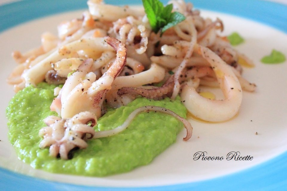 tagliatelle di seppie e calamari