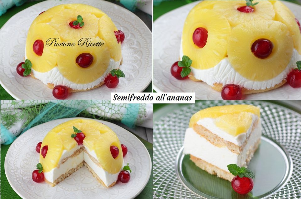 semifreddo all'ananas