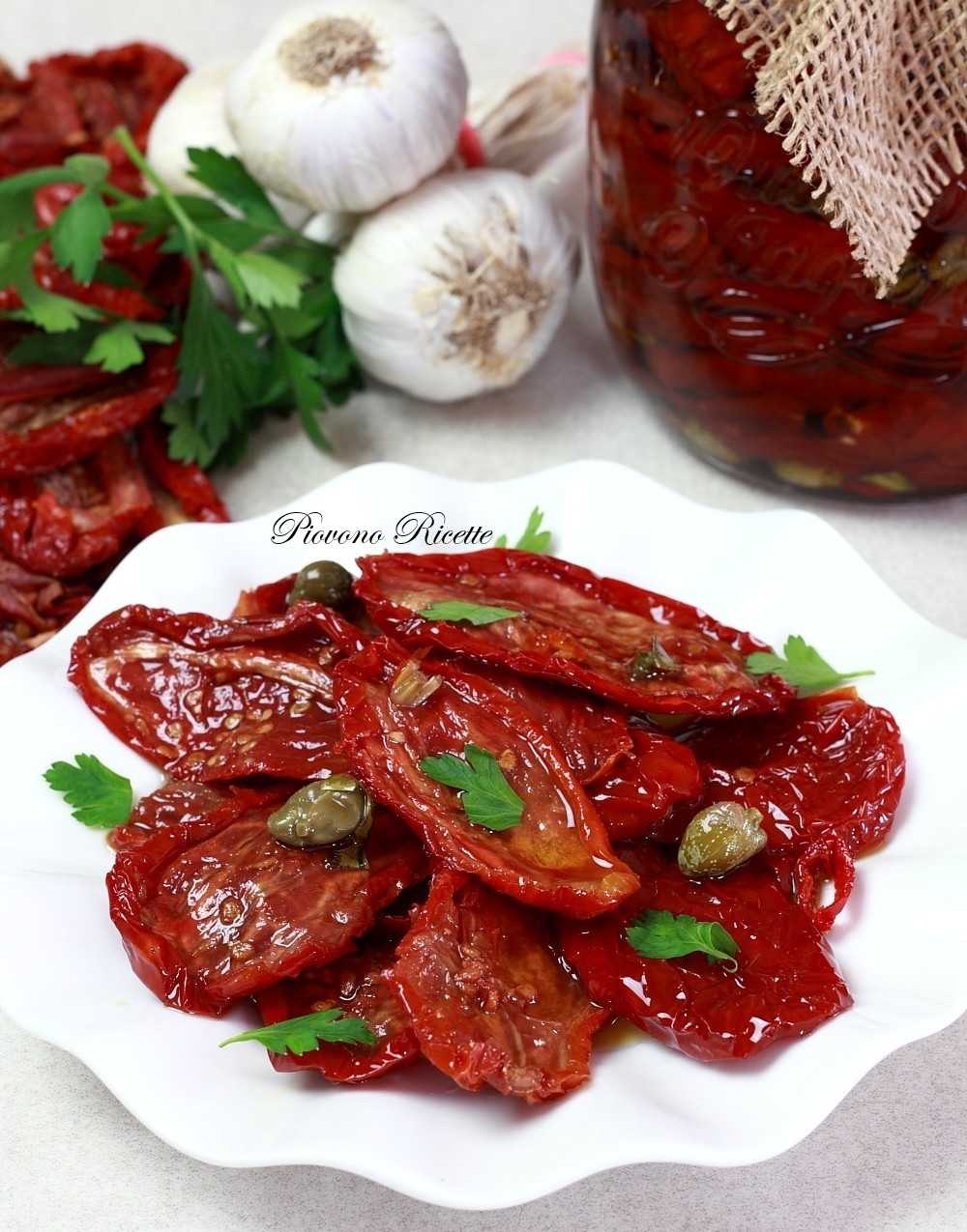 pomodori secchi sott'olio