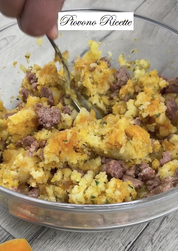 torta salata con zucca