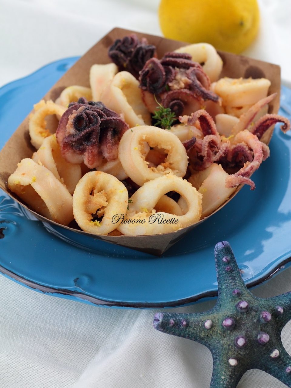 frittura di calamari e moscardini