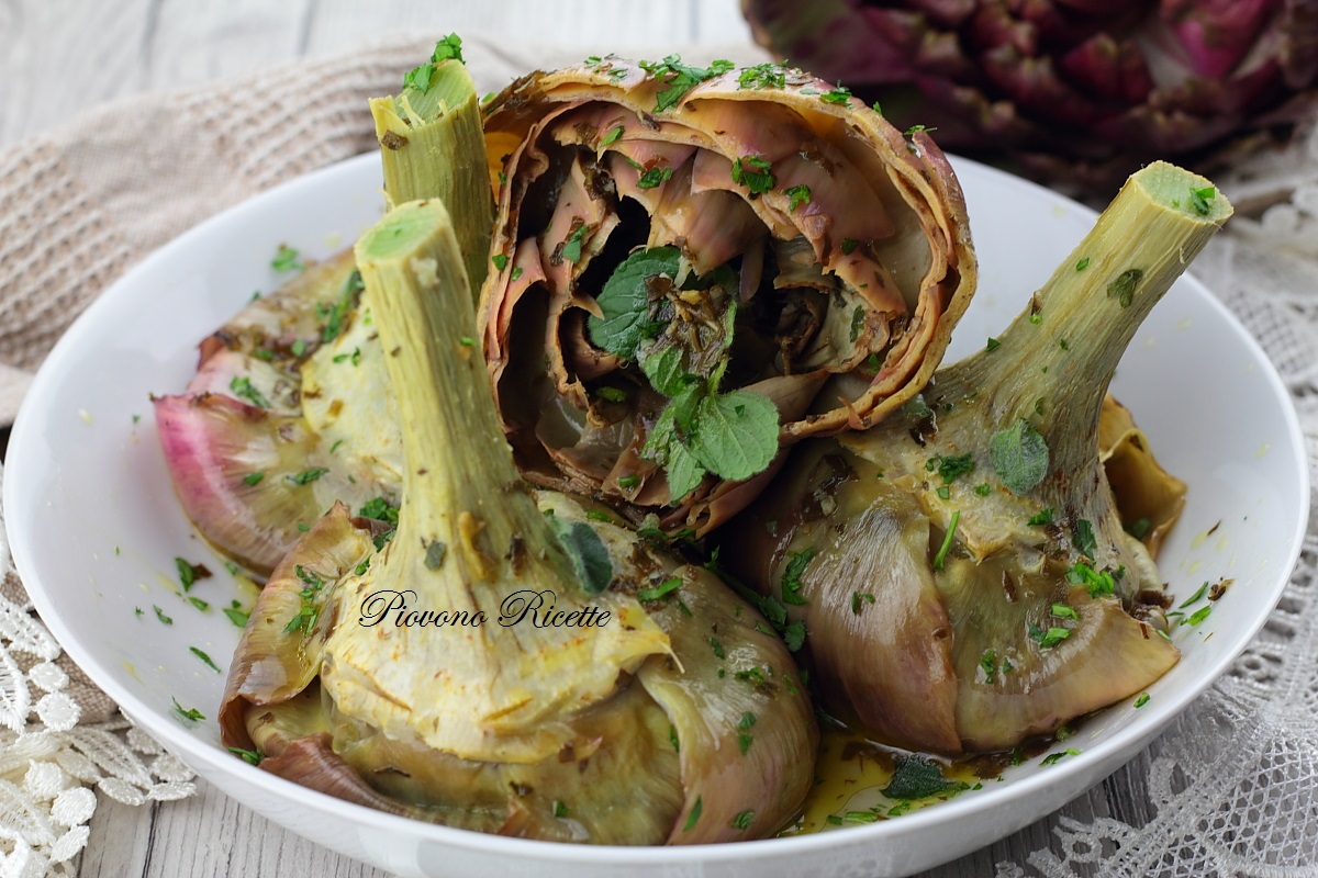 Carciofi alla romana La ricetta passo passo e tutti i miei consigli