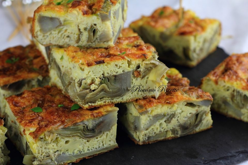 frittata di carciofi
